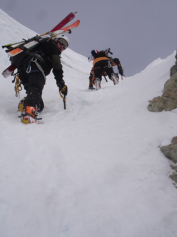 descente du col Emile Pic