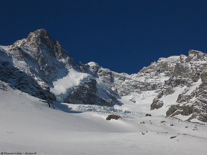 Glacier du Lautaret : Sous le Pavé, le glacier