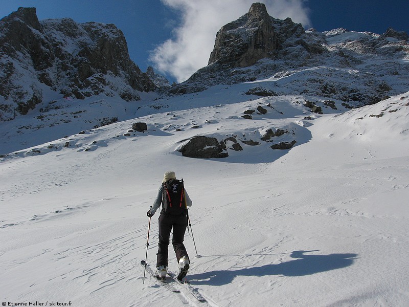 Peigne : En quittant le Vallon de l'Homme