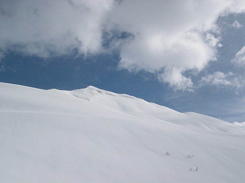 #2 Côte Belle : la neige a toujours du mal a tenir sur le haut de cette face Côte Belle : la neige a toujours du mal a tenir sur le haut de cette face