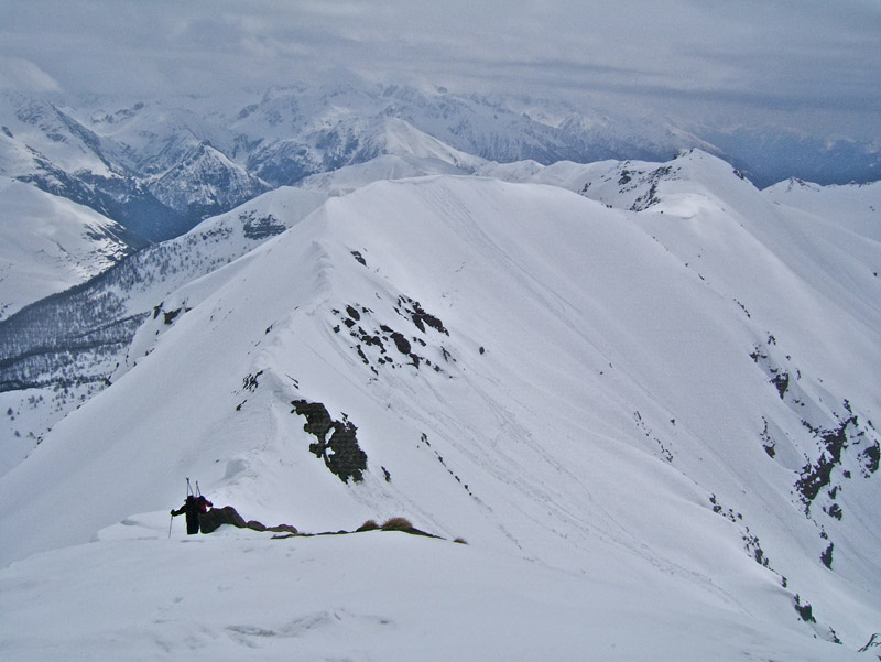 #9 Bonette : La Crête de Chaufrède. Bonette : La Crête de Chaufrède.