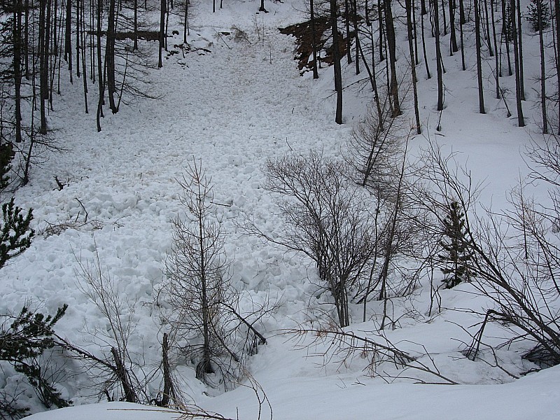 #7 Vue d Vue d'ensemble : Coulée de fond au dessus d'Arvieux