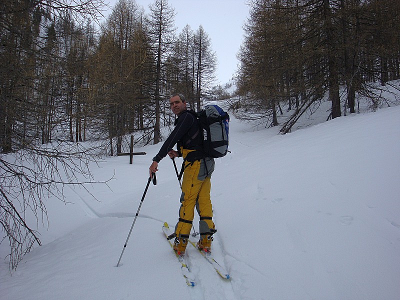 #3 Vue d Vue d'ensemble : Didier à la montée.
