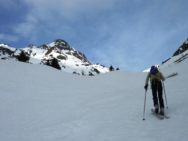 #8 Cime du Sambuis : Dans la combe de Mont Rond. Cime du Sambuis : Dans la combe de Mont Rond.
