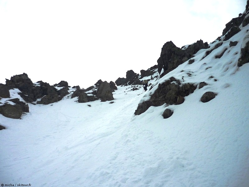 #6 Cime du Sambuis : La suite en neige dure. Cime du Sambuis : La suite en neige dure.