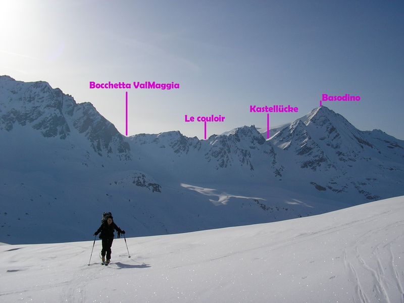 #25 Les cols : Lücke, bocchetta, couloir sans nom.... Les cols : Lücke, bocchetta, couloir sans nom....