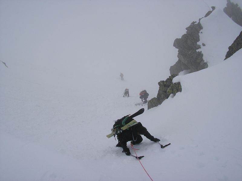 #23 Pas de Marchhorn : On se trouve un petit couloir original dans l Pas de Marchhorn : On se trouve un petit couloir original dans l'axe du vallon