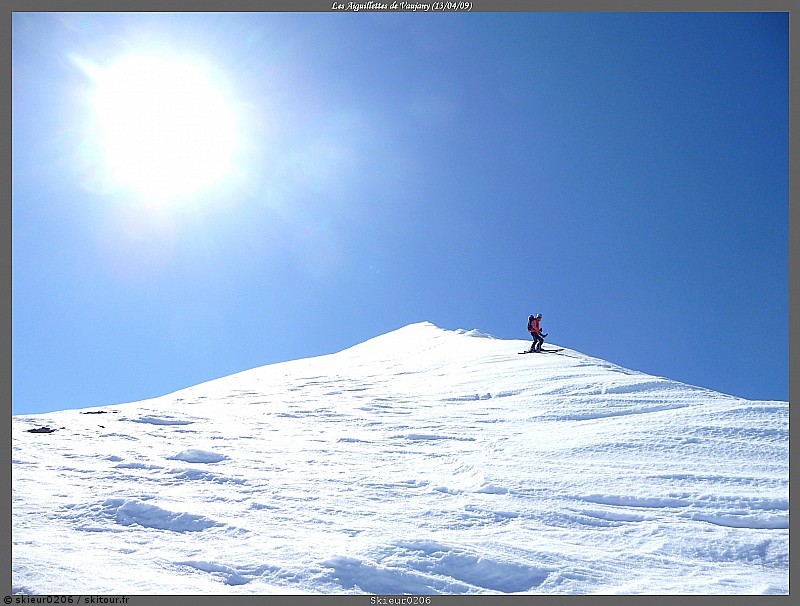 #8 Côte Belle : Sur l Côte Belle : Sur l'arête de Côte Belle avec ce beau soleil.