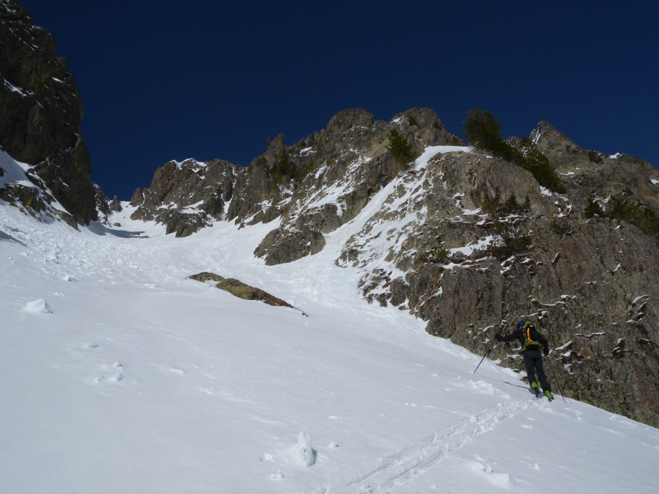 #2 Pied du couloir est de montée : Ca commence à se réchauffer Pied du couloir est de montée : Ca commence à se réchauffer