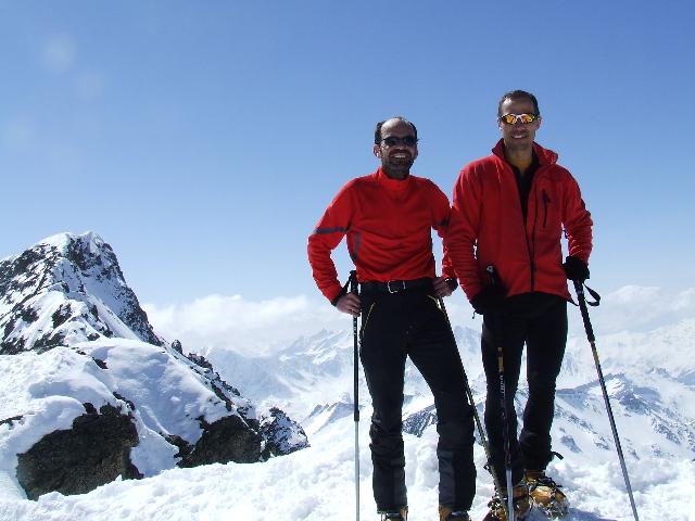 #1 Mont Tondu : Thomas et Lolo entre le pain de sucre et le tondu Mont Tondu : Thomas et Lolo entre le pain de sucre et le tondu