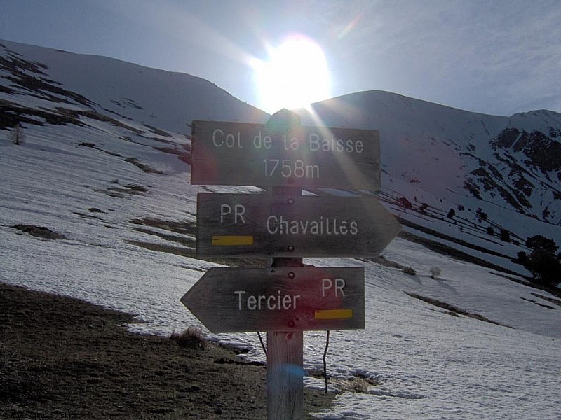#3 Col de la Baisse : Le soleil arrive pour nous réchauffer Col de la Baisse : Le soleil arrive pour nous réchauffer