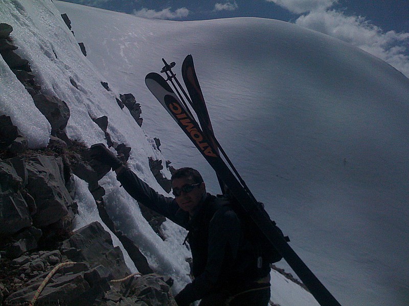 #8 Passage scabreux : Passage scabreux repris au retour Passage scabreux : Passage scabreux repris au retour