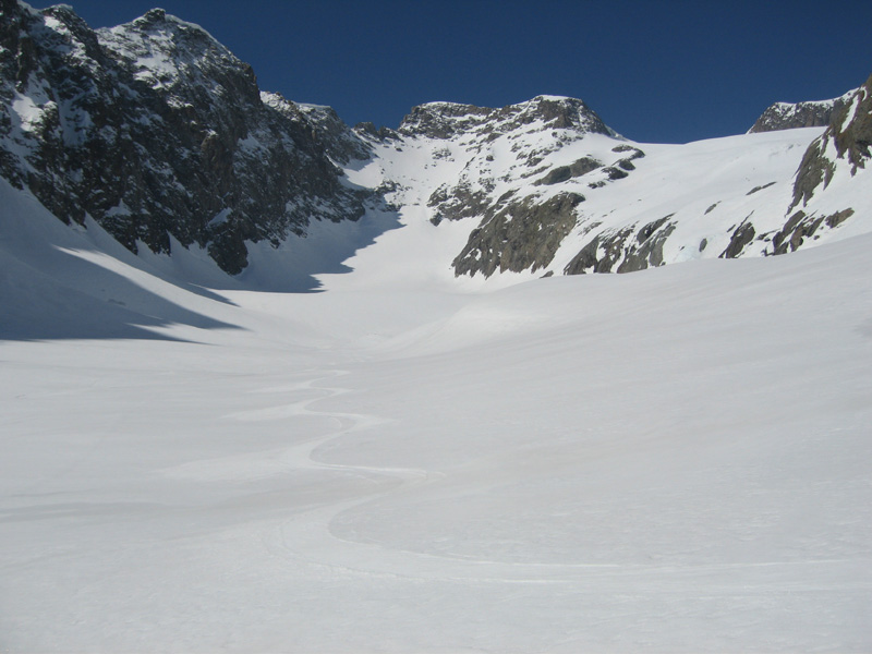 #7 Le glacier du Chardon : Mmmmmm, la bonne moquette. Le glacier du Chardon : Mmmmmm, la bonne moquette.