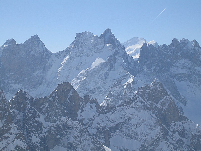 #3 breche de la Meije : Barre au loin breche de la Meije : Barre au loin