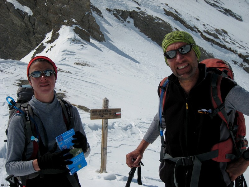 #9 Marinette et Friz, contents de leur couloir nord Marinette et Friz, contents de leur couloir nord