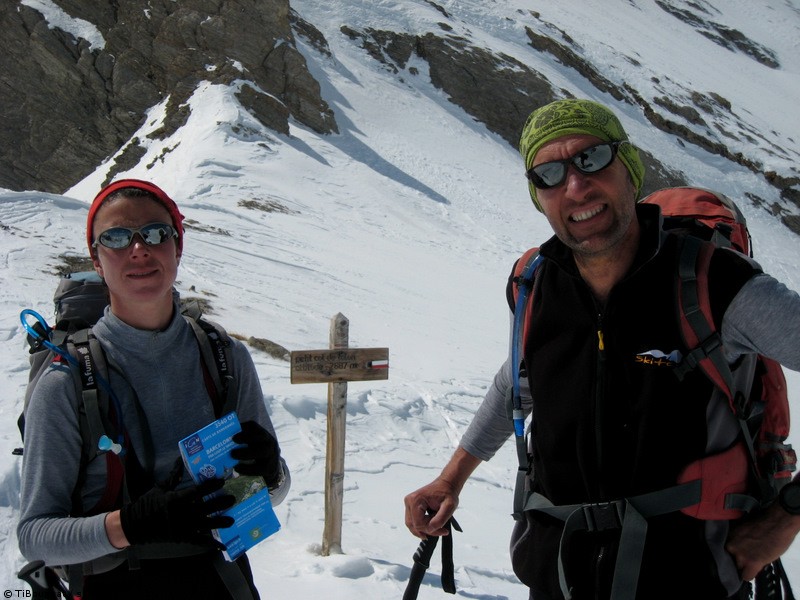 Marinette et Friz, contents de leur couloir nord