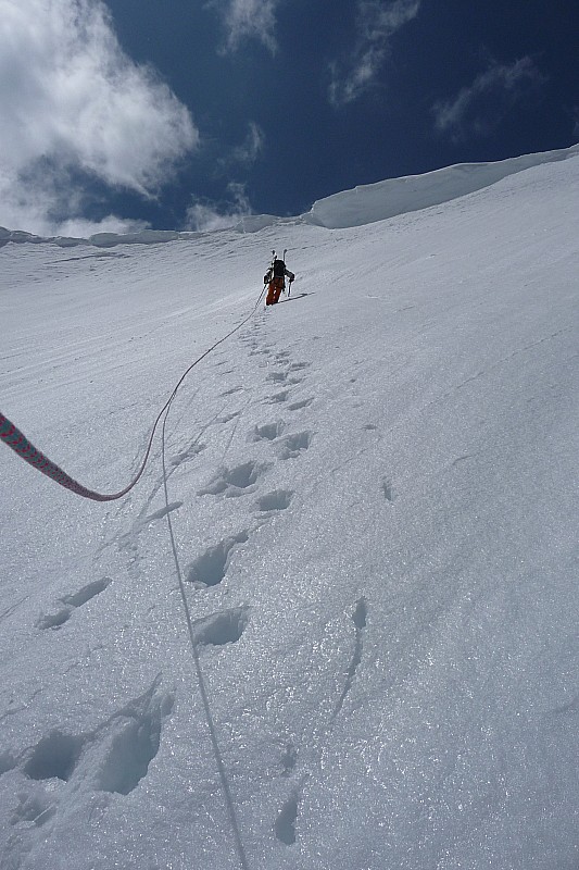 #9 Petite Fourche : Montée au col Blanc Petite Fourche : Montée au col Blanc