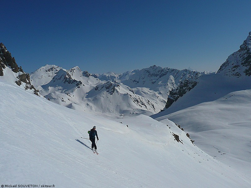 #2 Col de Stroppia : On bascule versant italien. Col de Stroppia : On bascule versant italien.