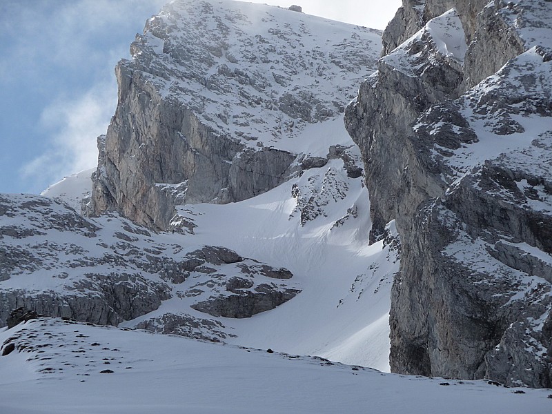 #16 couloir combaz : la même avec le zoom *10 couloir combaz : la même avec le zoom *10