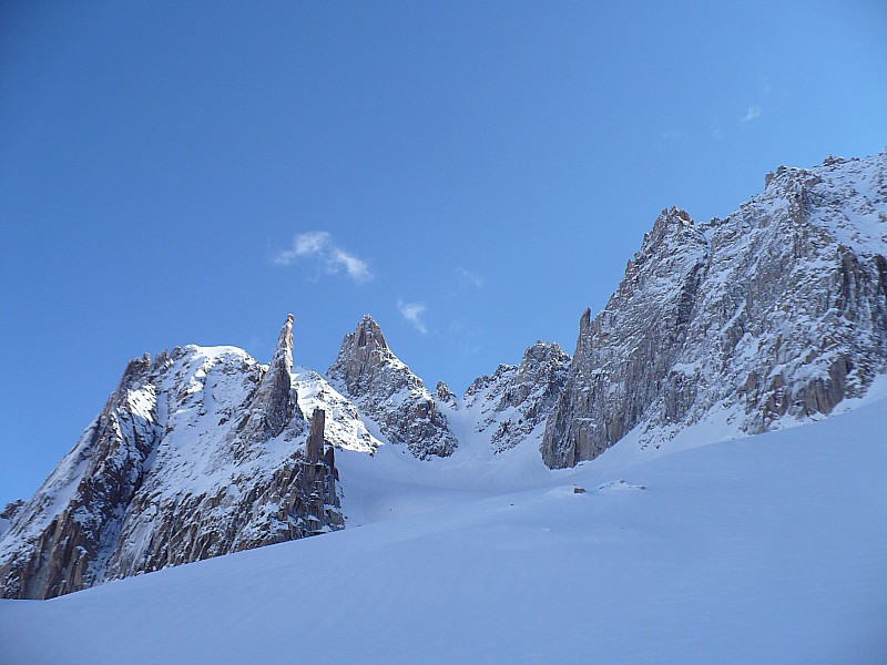 #6 Vers l Vers l'Aiguille du Tacul (une cordée ce jour)