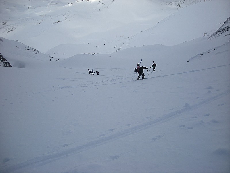 #3 1ère difficulté : les skieurs tracent pour les surfeurs!!! 1ère difficulté : les skieurs tracent pour les surfeurs!!!