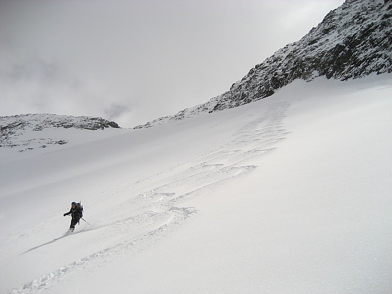 #7 Mont Tondu : Poudre de rêve sous le Col des Glaciers ! Mont Tondu : Poudre de rêve sous le Col des Glaciers !