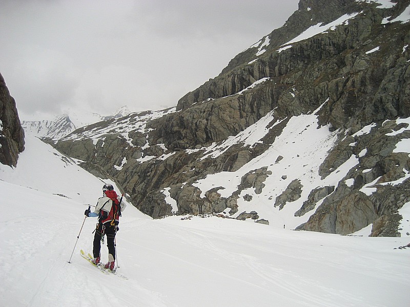 #2 Col des Miage : Un passage skiable avant le Mauvais Pas Col des Miage : Un passage skiable avant le Mauvais Pas