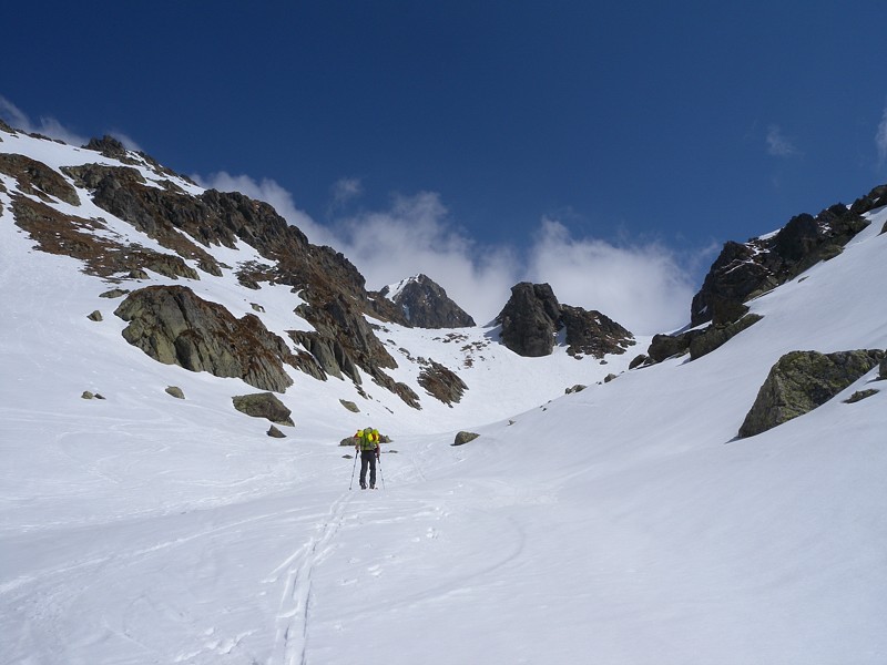 #7 Au-dessous du col : Enneigement et neige plus que corrects. Au-dessous du col : Enneigement et neige plus que corrects.
