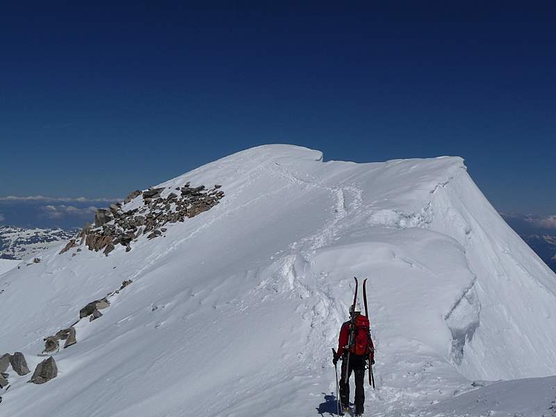 #3 Aig. d Aig. d'Argentière : Le sommet...