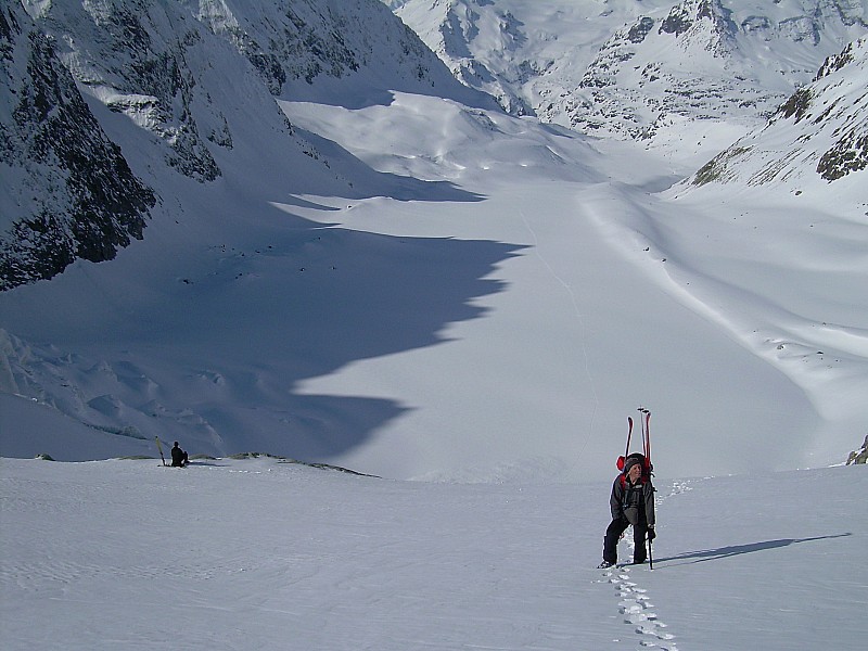 #15 glacier du brennay : solitude absolue!! glacier du brennay : solitude absolue!!