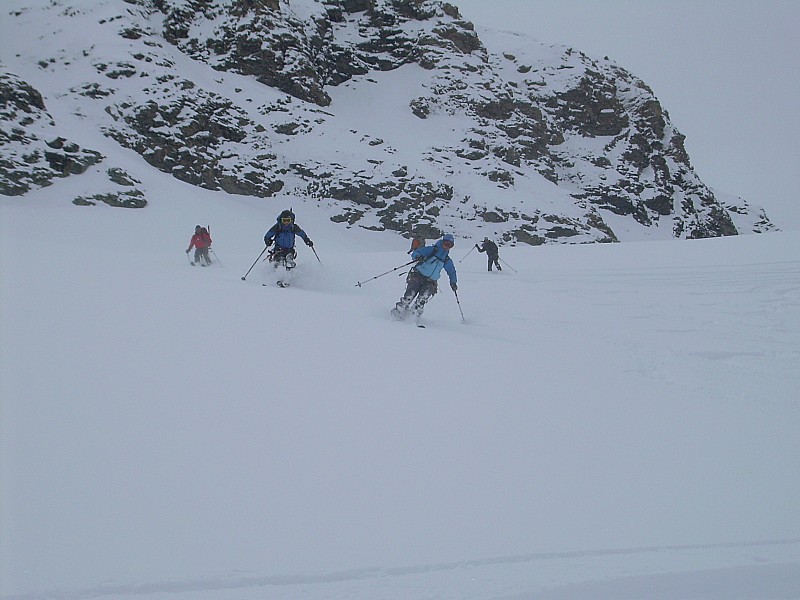 #11 descente du glacier Durand : ca tourne tout seul!! descente du glacier Durand : ca tourne tout seul!!