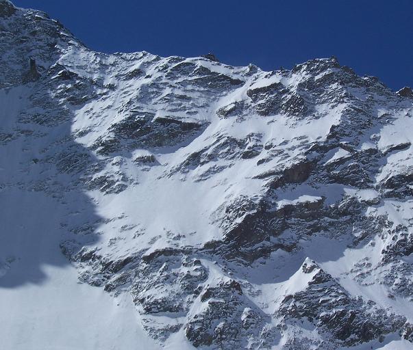 #3 Face : Encore une de la face,après descente cette fois. La directe présente pas mal de rochers.. Face : Encore une de la face,après descente cette fois. La directe présente pas mal de rochers..
