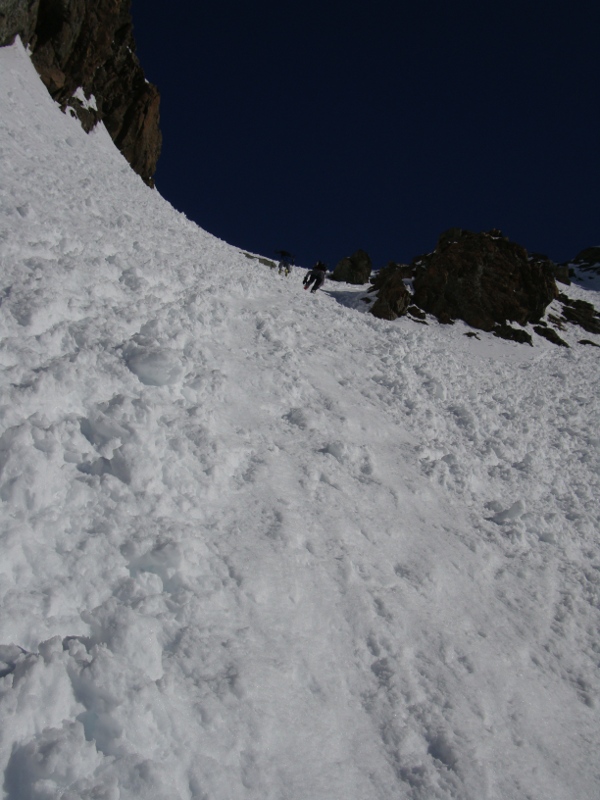 #8 La brèche : En vue du sommet La brèche : En vue du sommet