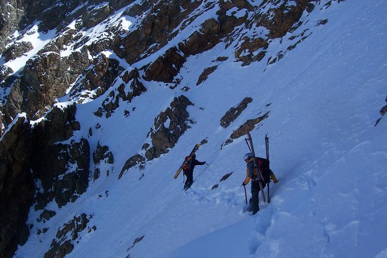 #3 Traversée : pour rejoindre le couloir central. A ce moment on sait tjrs pas si on va l Traversée : pour rejoindre le couloir central. A ce moment on sait tjrs pas si on va l'atteindre..