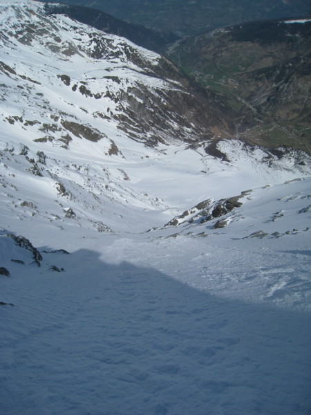 Couloir du Pianiste : l'entrée de la Directe