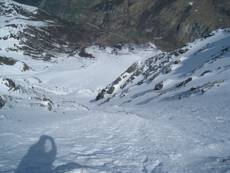 #14 Couloir du Pianiste : après le premier tiers Couloir du Pianiste : après le premier tiers