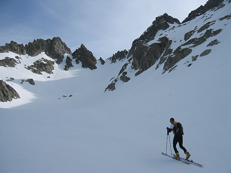 #2 Breche du Frêne : Arrivée sous le premier col du jour... Breche du Frêne : Arrivée sous le premier col du jour...