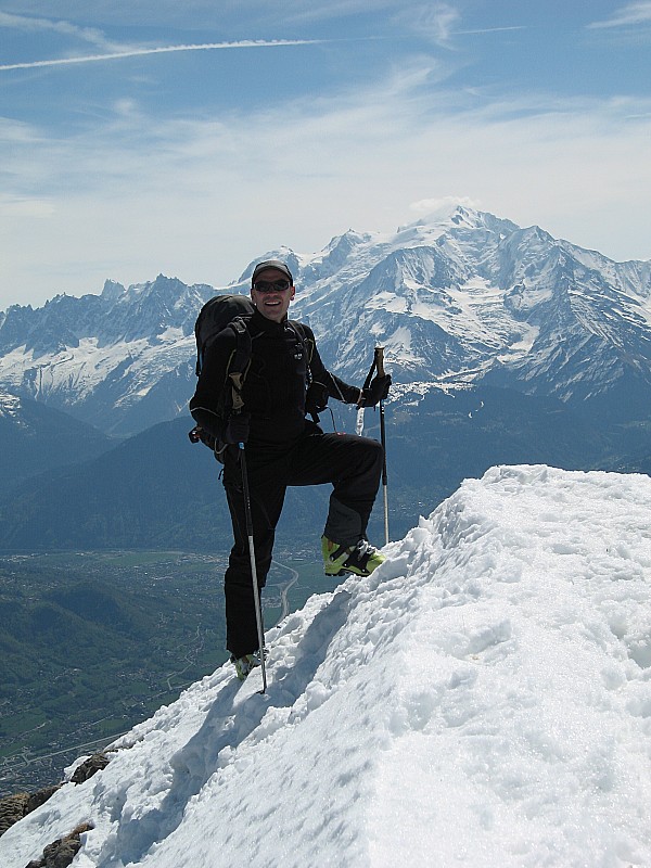 #5 pointe des verts : summit! pointe des verts : summit!