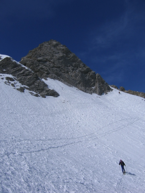 #14 col des verts : y a plus qu col des verts : y a plus qu'à contourner ce gros caillou...