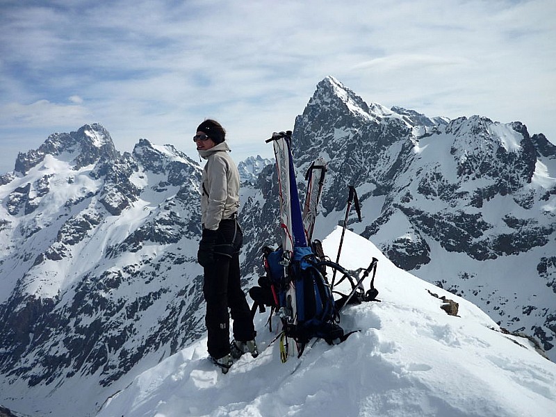 #6 Mont Gioberney : Marion au Sommet. Mont Gioberney : Marion au Sommet.
