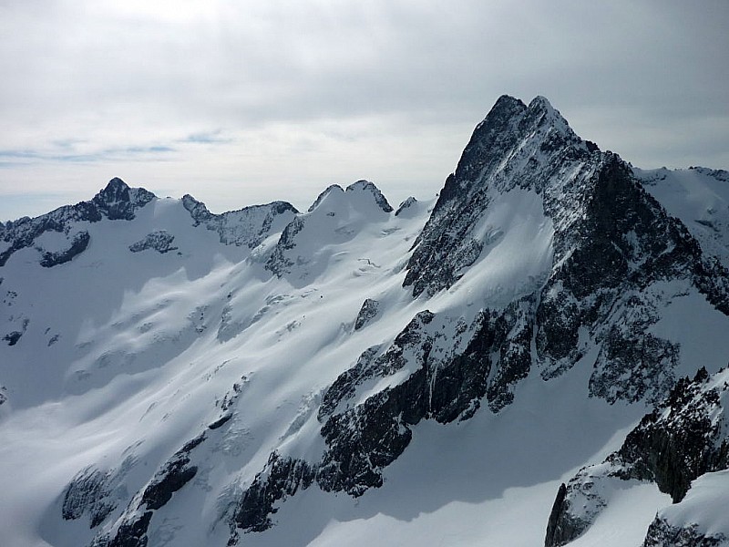 #4 mont Gioberney : Vue du sommet, Les Bans. mont Gioberney : Vue du sommet, Les Bans.