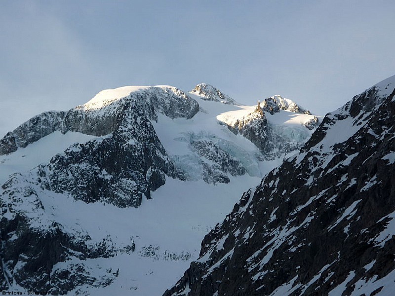 #2 mont Gioberney : L mont Gioberney : L'objectif du jour.