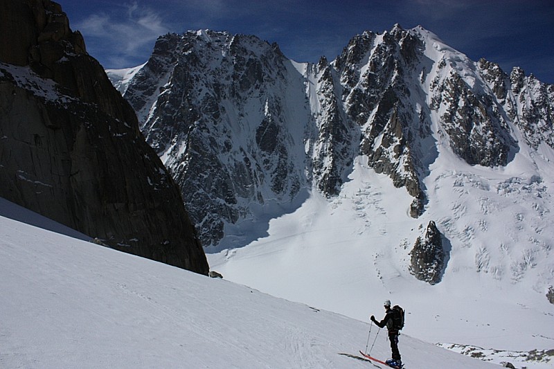 #3 Glacier du milieux : Jm dans la montée Glacier du milieux : Jm dans la montée