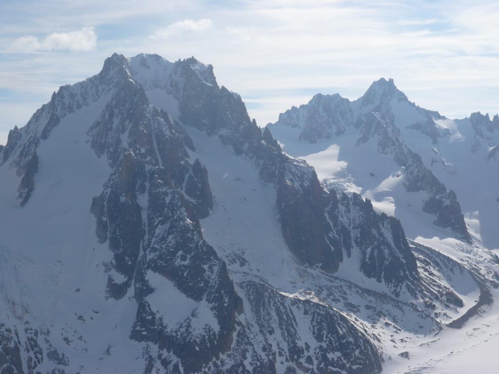 #9 glacier du milieu : vue de la course glacier du milieu : vue de la course