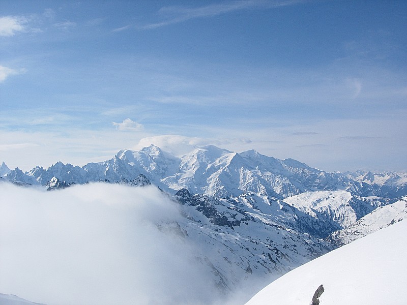 Vue d'ensemble : Massif du Mont Blanc