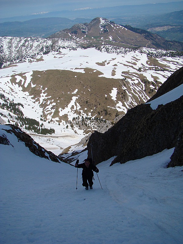 #2 Col du midi : Arrivée sous la muraille Col du midi : Arrivée sous la muraille