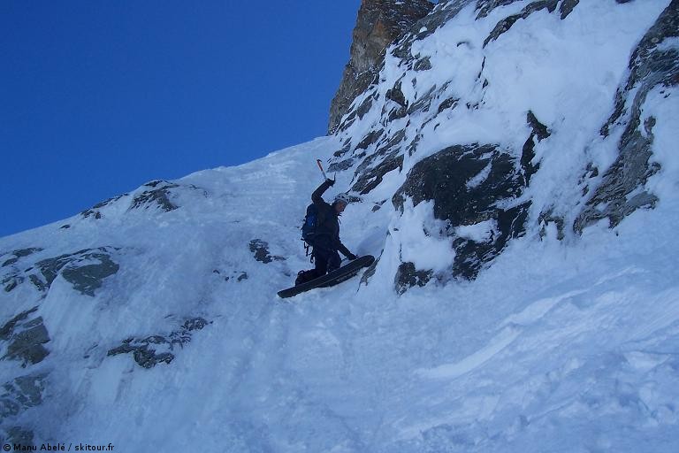 Ressaut du bas : Un peu de sport, enfin!