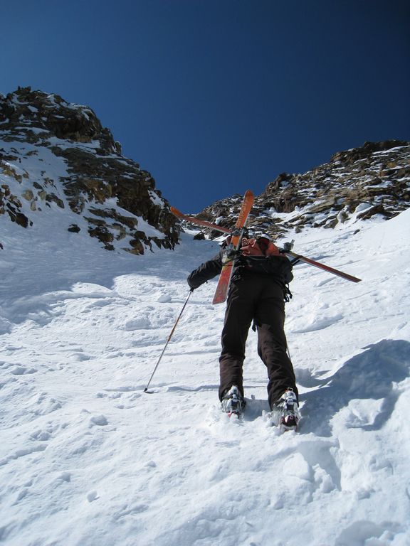 #23 Grande Aiguille de la Berarde : enfin au soleil, la sortie est proche Grande Aiguille de la Berarde : enfin au soleil, la sortie est proche