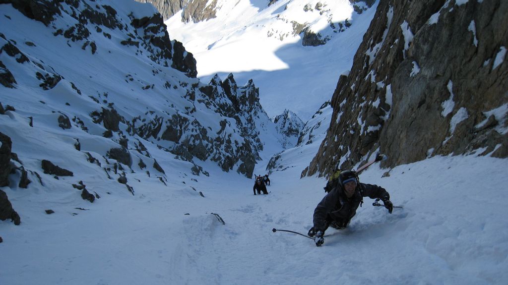 #6 Couloir N des Aupillous : on en termine avec la remontée du couloir. merci Ludwig pour la trace ! Couloir N des Aupillous : on en termine avec la remontée du couloir. merci Ludwig pour la trace !
