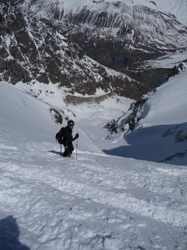 #23 Col Claire : Etienne(-H-) en attente au départ du col Col Claire : Etienne(-H-) en attente au départ du col
